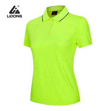 Пользовательские логотипы печатают сублимацию Unisex Sport Polo футболка